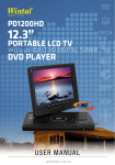 Wintal PD1200HD User manual