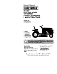 Craftsman 917.272430 Owner`s manual