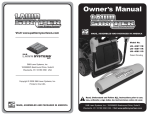 S&B Lawn Systems Lawn StryperLM-408111R Operating instructions