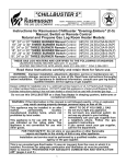 Rasmussen Chillbuster 7 Operating instructions