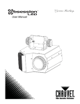 Chauvet Obsession LED User manual