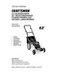 Craftsman 917.377573 Owner`s manual