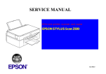 Epson P-2500 Service manual