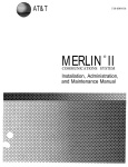 AT&T Merlin II Specifications