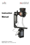 Seitz roundshot Instruction manual