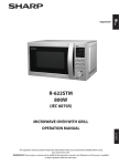 Sharp R-622STM Specifications