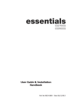 Essentials ESS900SS User guide