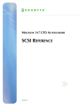 Exabyte MAGNUM 1X7 LTO AUTOLOADER Operating instructions