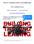 dji S?1000 Instruction manual