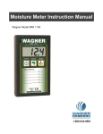 WAGNER MMI 1100 Instruction manual