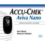 Accu-Chek NANO User`s manual