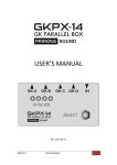 Primova GKPX-14 User`s manual