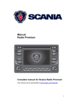 Scania Radio Premium Specifications