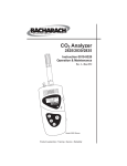 Bacharach 2825 Specifications