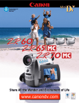 Canon ZR70MC Specifications