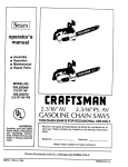 Craftsman 358.355060 Operator`s manual