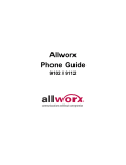 Allworx 9112 Phone Guide - Statewide Communications