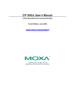 Moxa Technologies C104P User`s manual