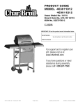 Char-Broil 463611212 Product guide