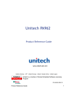 Unitech PA962 System information