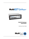 Multitech MVPGK1 User guide
