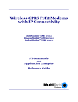 Wireless GPRS-F1/F2 Modems with IP Connectivity - Multi