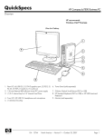 HP Pavilion Slimline s5-1300 QuickSpecs