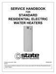 Whirlpool Residential Electric water heater Specifications