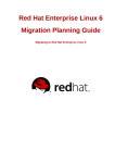 Migration Planning Guide - Migrating to Red Hat Enterprise Linux 6