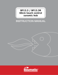 Baumatic BF13.3R User manual