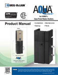 Weil-McLain Aqua Logic Product manual