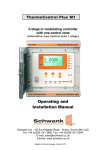 Schwank IC-90 Series Installation manual