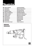 Makita HR5000 Instruction manual