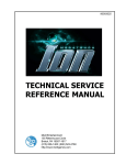 MERIT INDUSTRIES Ion Rx Service manual