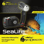 Sealife Sea Dragon flash Troubleshooting guide