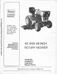 Sears 917.253592 Owner`s manual
