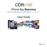 Cuisinart CDR-100 User guide
