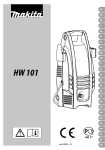 Makita HW 101 Technical information