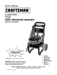 Craftsman 580.768330 Owner`s manual