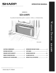 Sharp TINSEB520MRK0 Installation manual