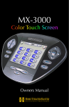 Universal Remote MX-3000 - PRODUCT Specifications