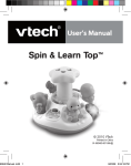 VTech Spin & Learn Top User`s manual