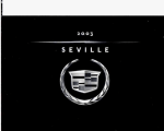 Cadillac 2003 Seville Specifications