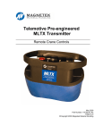 Magnetek Telemotive TR12 inteleSmart Technical information