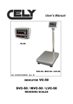 Cely MVC-50 User`s manual