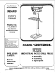 Craftsman 113.213213 Owner`s manual