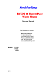 Applica RV500C Service manual