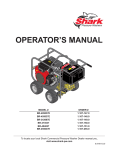 Shark BR-373537 Operator`s manual