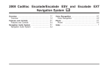 2008 Escalade GM Navigation Manuals