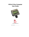 Dive Rite NiTEK X User guide